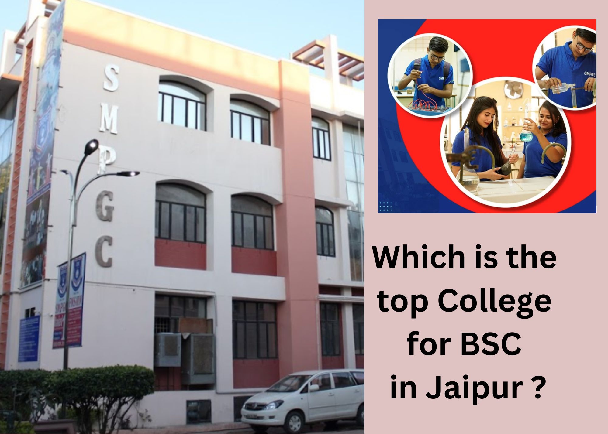 Which is the top College for BSC in Jaipur?